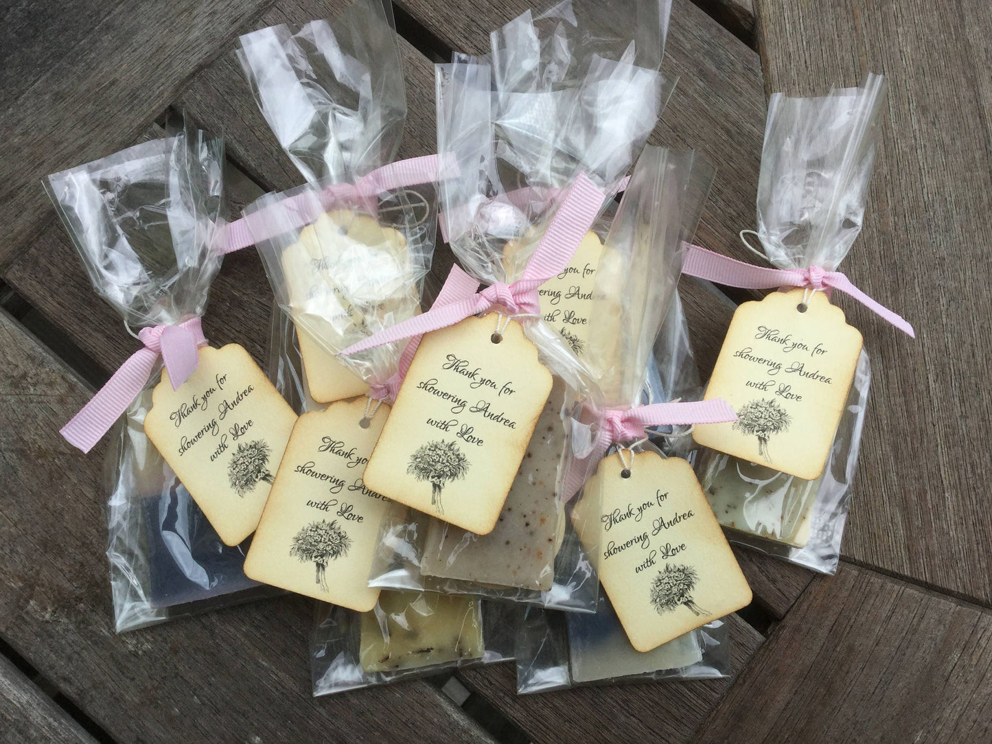 Soap Favors - Weddings- Bridal-Baby-Showers-Vintage-Classic-Simple- Country- Belle Savon Vermont