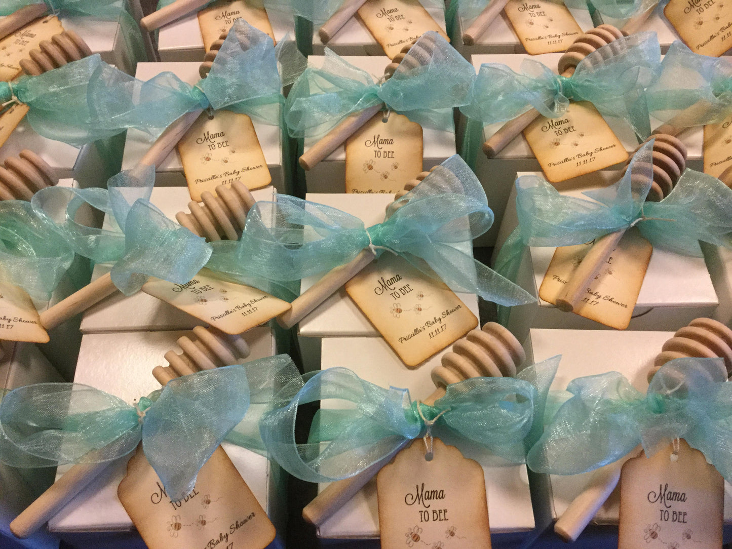 Tea Party Baby Shower - Tea & VT Honey Gift Box Favor-Wedding-Bridal Shower-Baby Shower-Belle Savon Vermont
