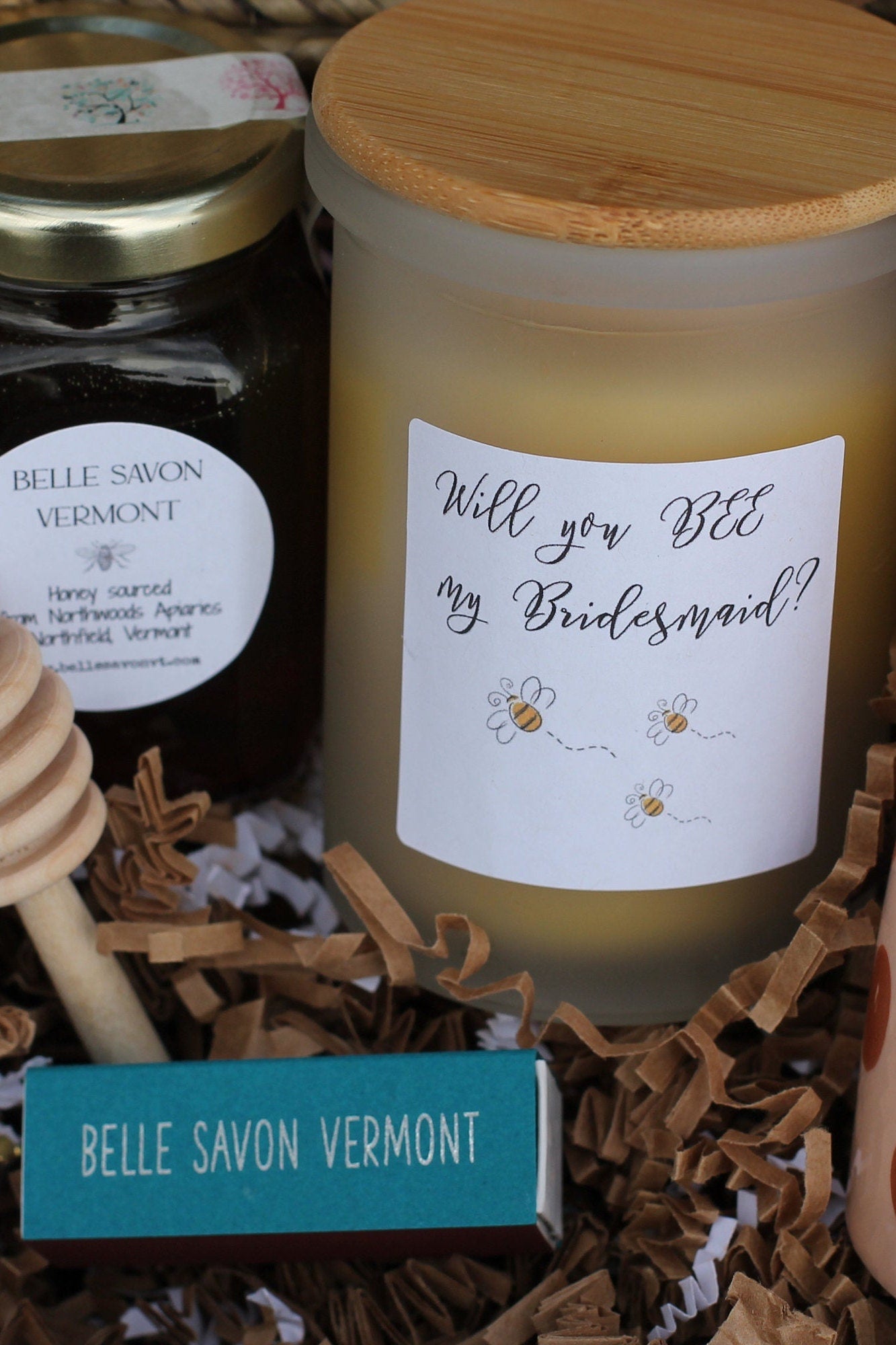 Bridesmaid Proposal-Will You Be My Bridesmaid- Maid of Honor Gift Basket- Wedding Gift