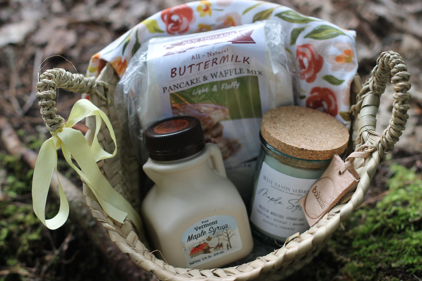 Good Morning Vermont Breakfast Gift Basket- Vermont Gourmet-Vermont Artisan - Vermont Gift Set-Vermont Maple Gift