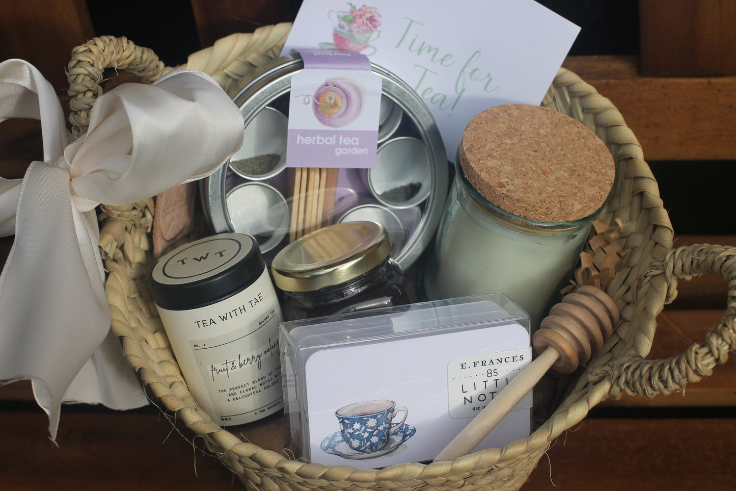 Time for Tea, Tea Party, Tea Gift, Afternoon Tea, Wedding, Hostess Gift Set