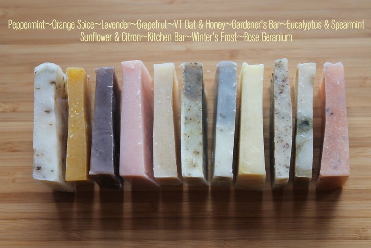 Belle Savon Vermont Artisan Soap Gift Set in VT Wooden Box- Belle Savon Vermont