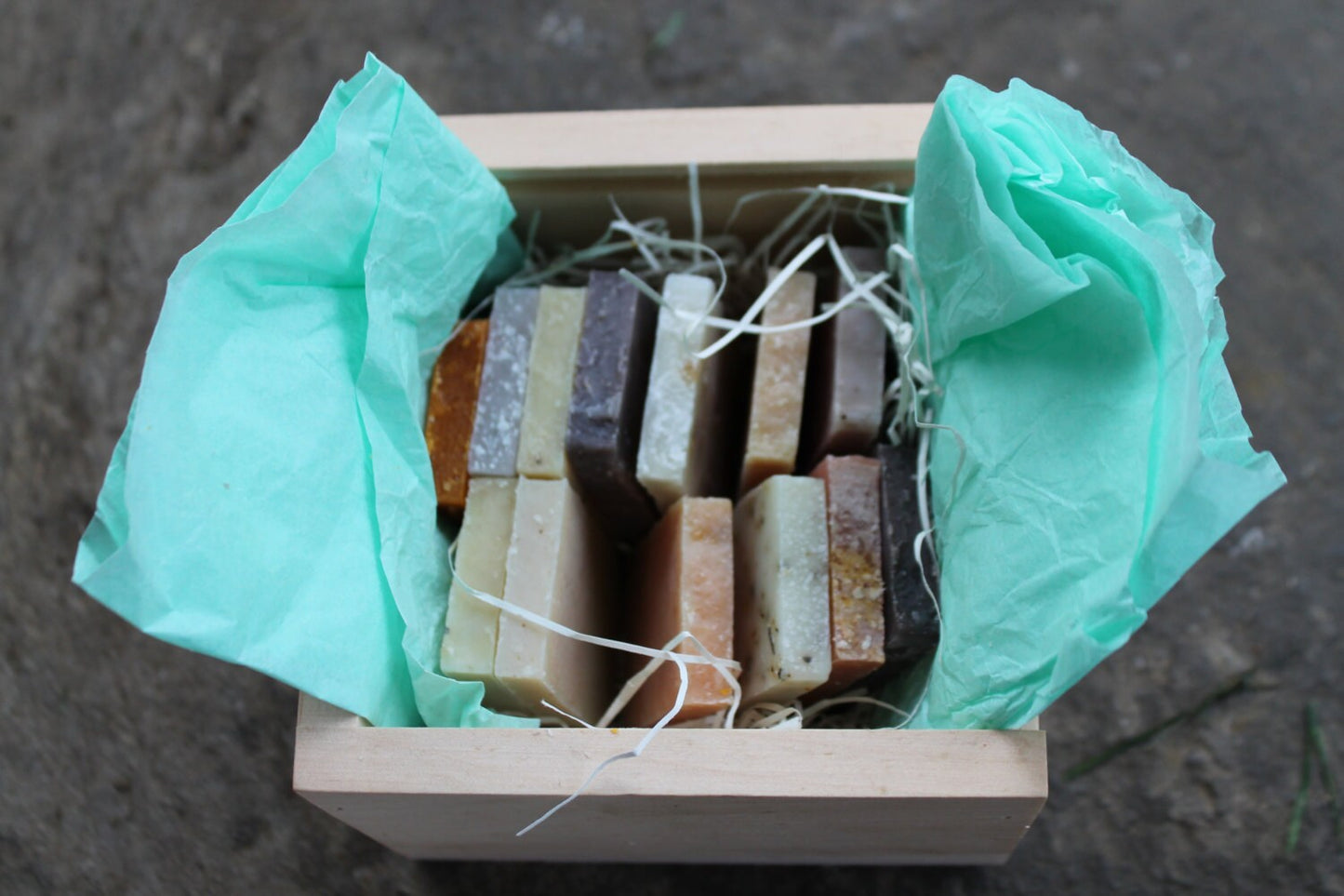 Belle Savon Vermont Artisan Soap Gift Set in VT Wooden Box- Belle Savon Vermont