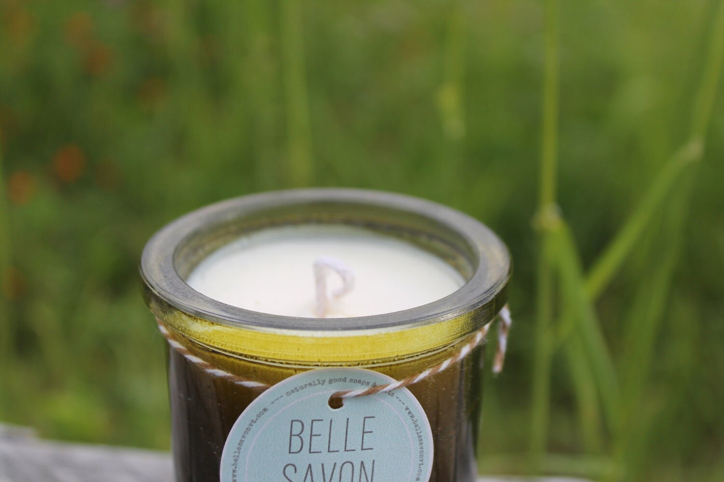 Vermont Candle Gift Set - 6oz Recycled Jar in Keepsake VT Handmade Wooden Box-Vermont Candle- Hand-poured coconut Soy Wax Blend Candle