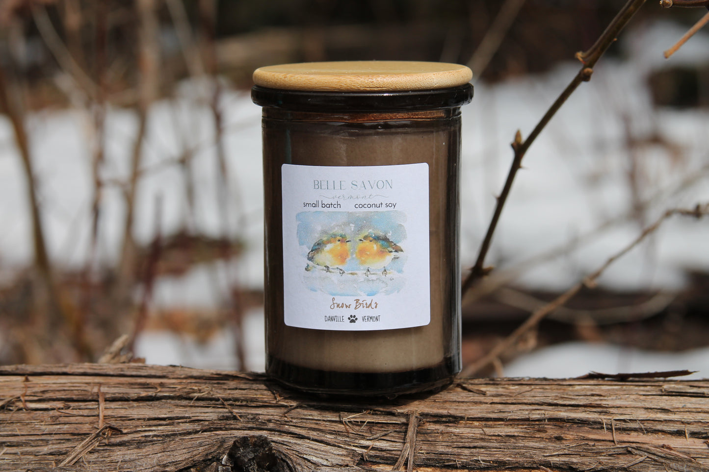 Vermont Series, Best of Vermont Hand poured Candle, Recycled Jar, Vermont Gift, Intentional, Minimalist