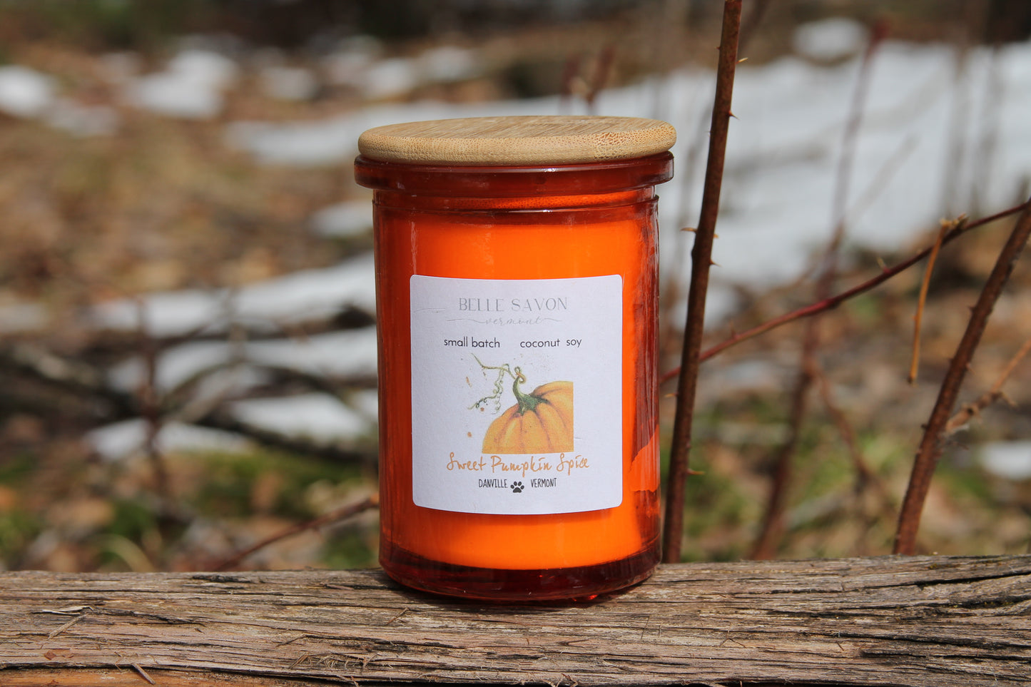 Vermont Series, Best of Vermont Hand poured Candle, Recycled Jar, Vermont Gift, Intentional, Minimalist