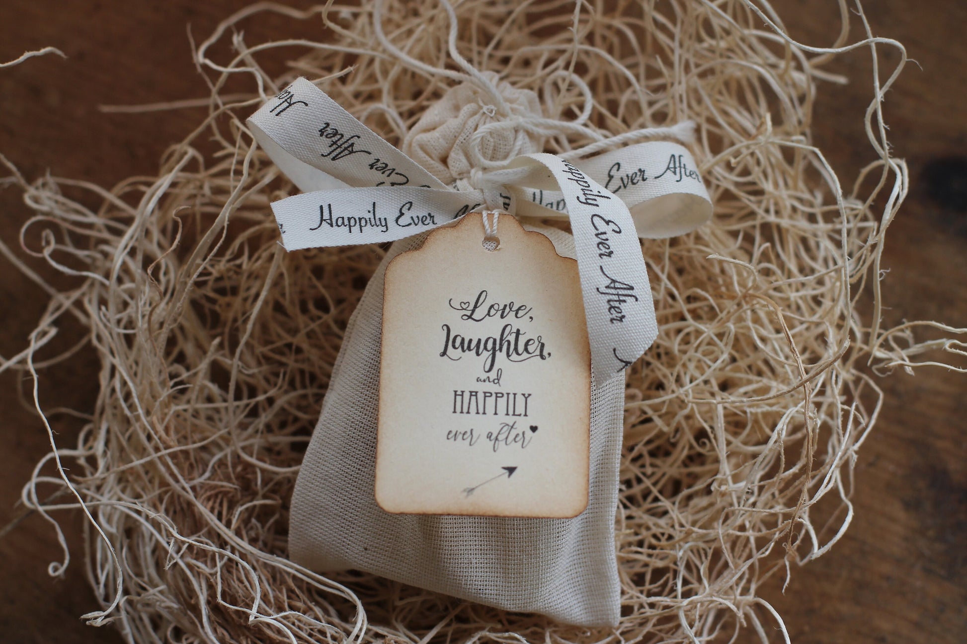 Happily Ever After Wedding Favor- Weddings-Bridal-Baby-Showers-Place Card Favors-Save the Date-Belle Savon Vermont