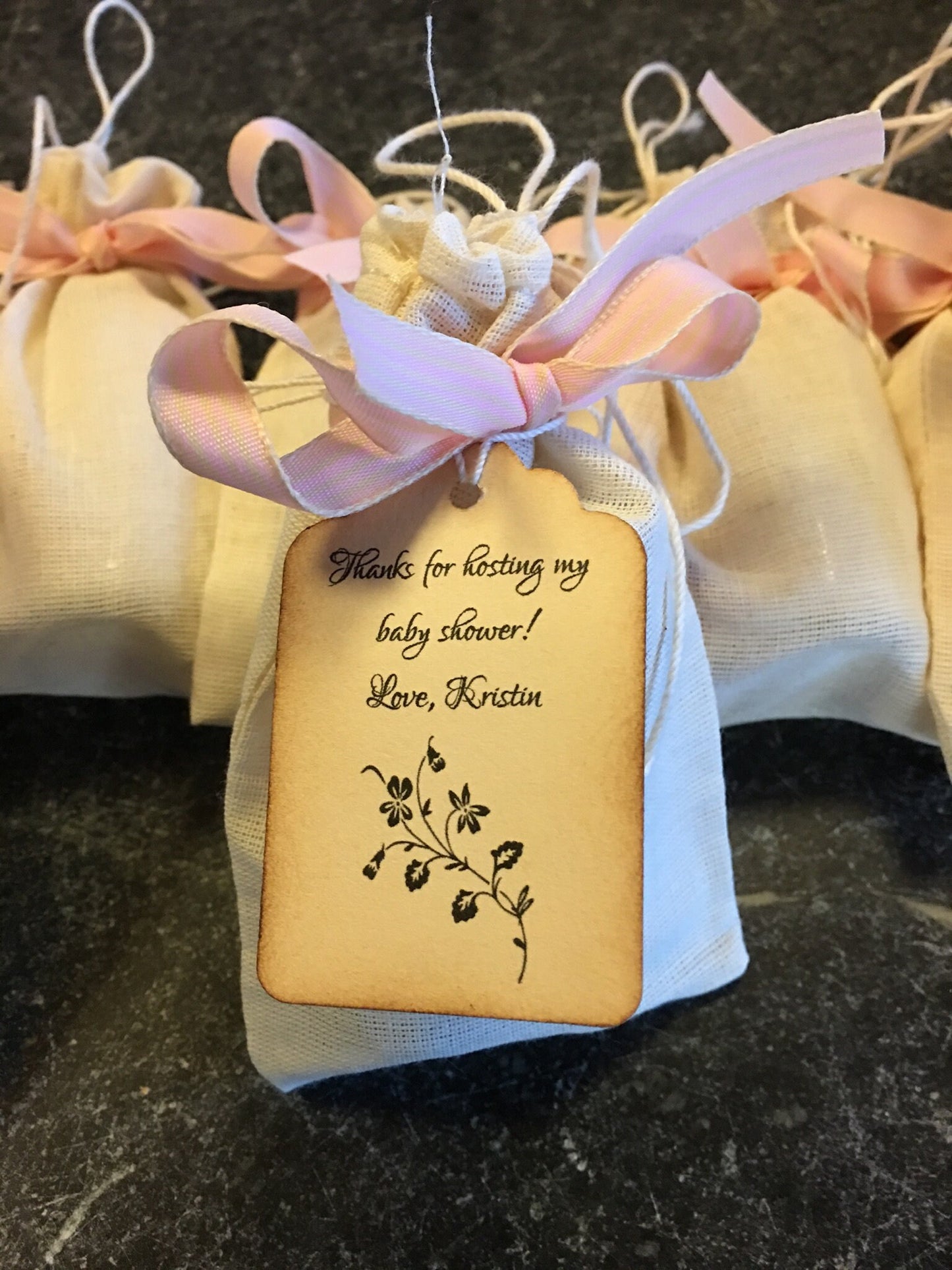Wedding-Bridal Shower-Baby Shower Favor-Thank You- Hostess Gift Set-Lip Balm and Salt Set-Belle Savon Vermont