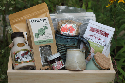 Breakfast in Vermont, Artisan Gift Collection, Heirloom Quality Handcrafted Gift Set, Best of Vermont