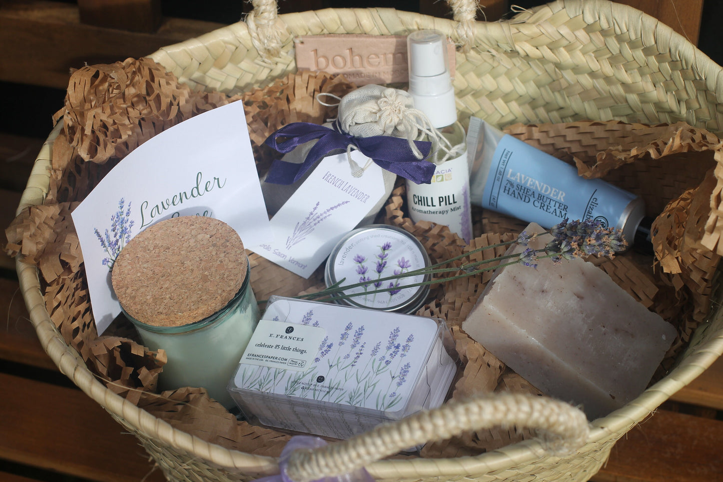 Lavender Love, More Lavender Love, Lavender Gift Basket, For The Love of Lavender, Self Care, Hygge, Spa