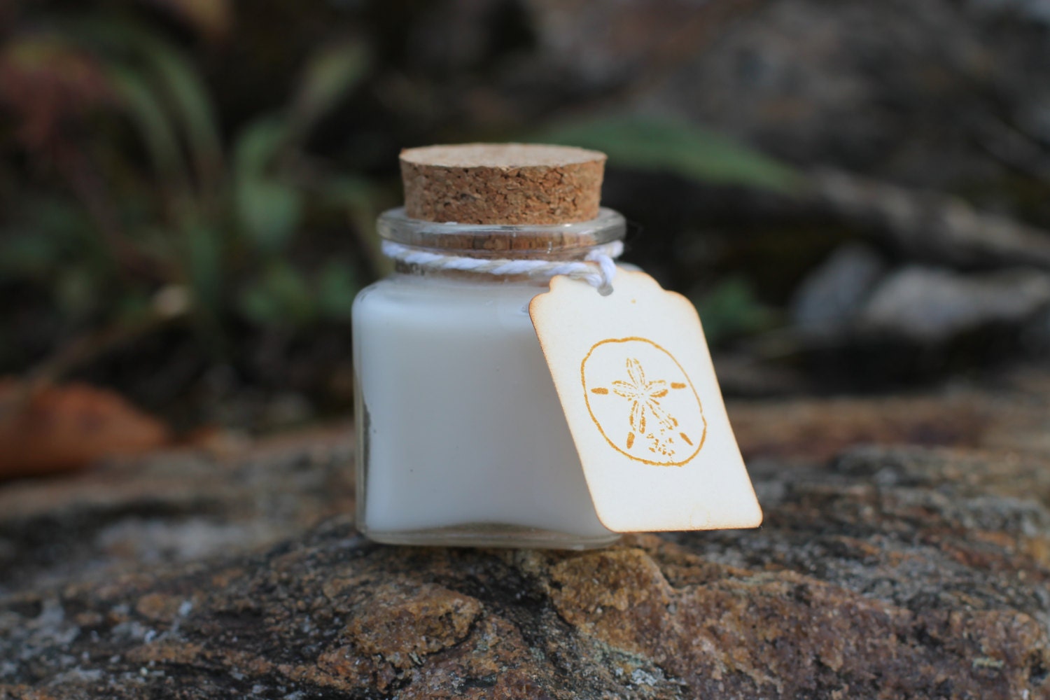 Wedding Favor Candle Square Recycled Glass Jar with Cork-Wedding-Baby-Bridal Shower-Soy Candle Favor Belle Savon Vermont